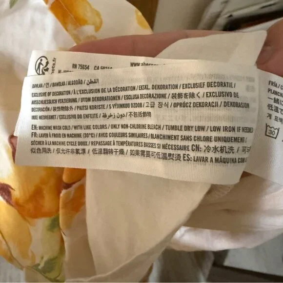 Abercrombie & Fitch Floral Maxi Dress - White and Yellow - Picture 6 of 8